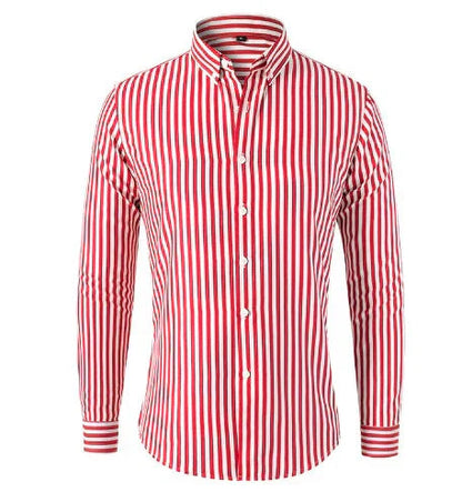 Herrenhemd | Langarm Slim Fit für Herren, Ideal für Business und Freizeit
