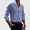 Herrenhemd | Langarm Slim Fit für Herren, Ideal für Business und Freizeit
