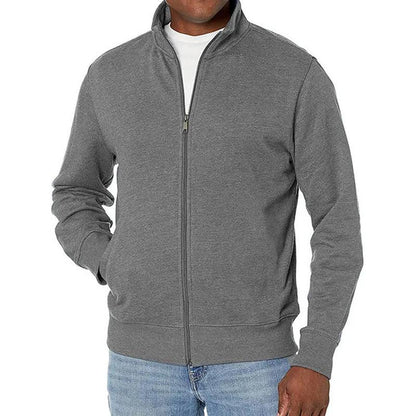 Herrenpullover mit durchgehendem Reißverschluss | Lässiger und Business-Stil 