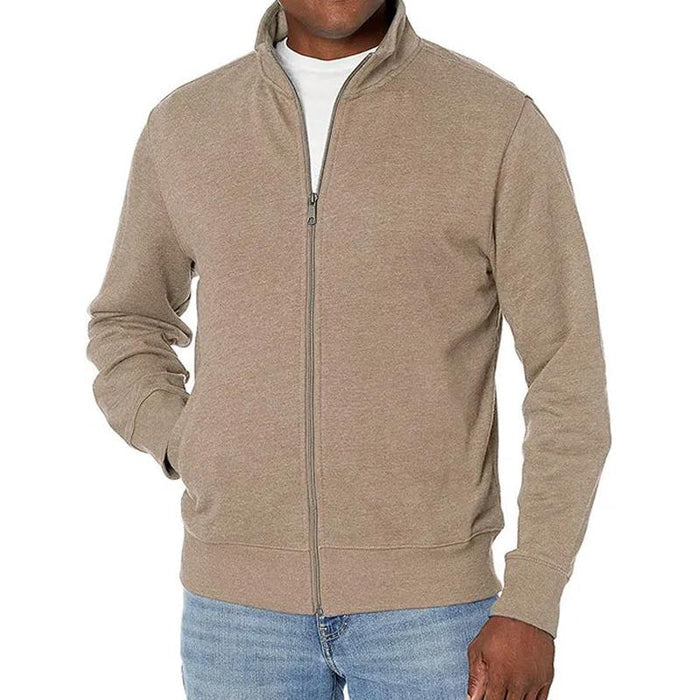 Herrenpullover mit durchgehendem Reißverschluss | Lässiger und Business-Stil 