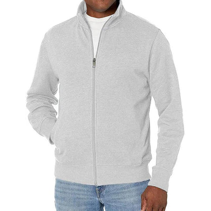 Herrenpullover mit durchgehendem Reißverschluss | Lässiger und Business-Stil 
