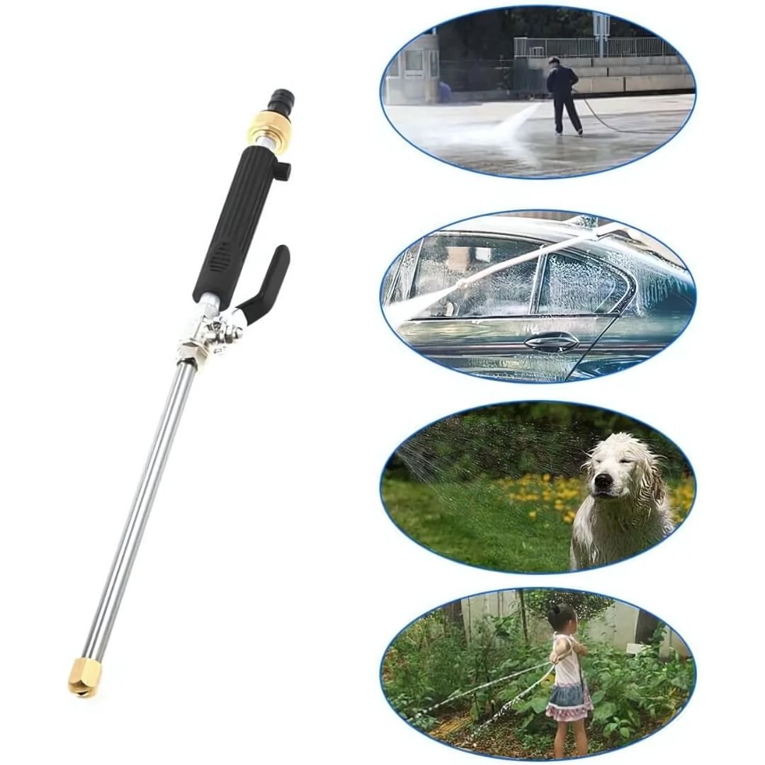 Hochdruckreiniger mit Verstellbarem Wasserdruck – Ideal zum Reinigen von Autos, Terrassen und Gartenmöbeln