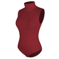 Hochgeschlossenes Ärmelloses Shapewear Bodysuit für Damen – Bequem, Undurchsichtig, Elastisches Material