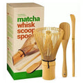 Hochwertiges Matcha-Te-Set aus Bambus mit Schale, Visp und Löffel für authentische Zubereitung – Ideal für Anfänger und Profis