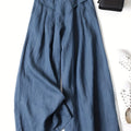 Hosen Damen | 7/8 Stoffhose Damen für Frühling Sommer Herbst