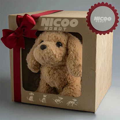 Interaktives Roboterhund-Spielzeug für Kinder – KI-gesteuerter Welpe mit realistischen Aktionen und Geräuschen 0