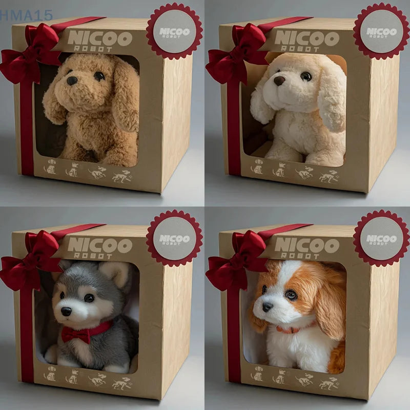 Interaktives Roboterhund-Spielzeug für Kinder – KI-gesteuerter Welpe mit realistischen Aktionen und Geräuschen 1