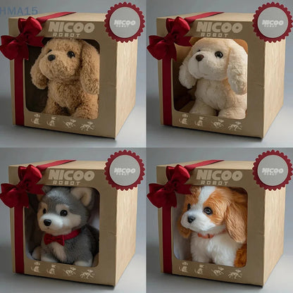 Interaktives Roboterhund-Spielzeug für Kinder – KI-gesteuerter Welpe mit realistischen Aktionen und Geräuschen 1