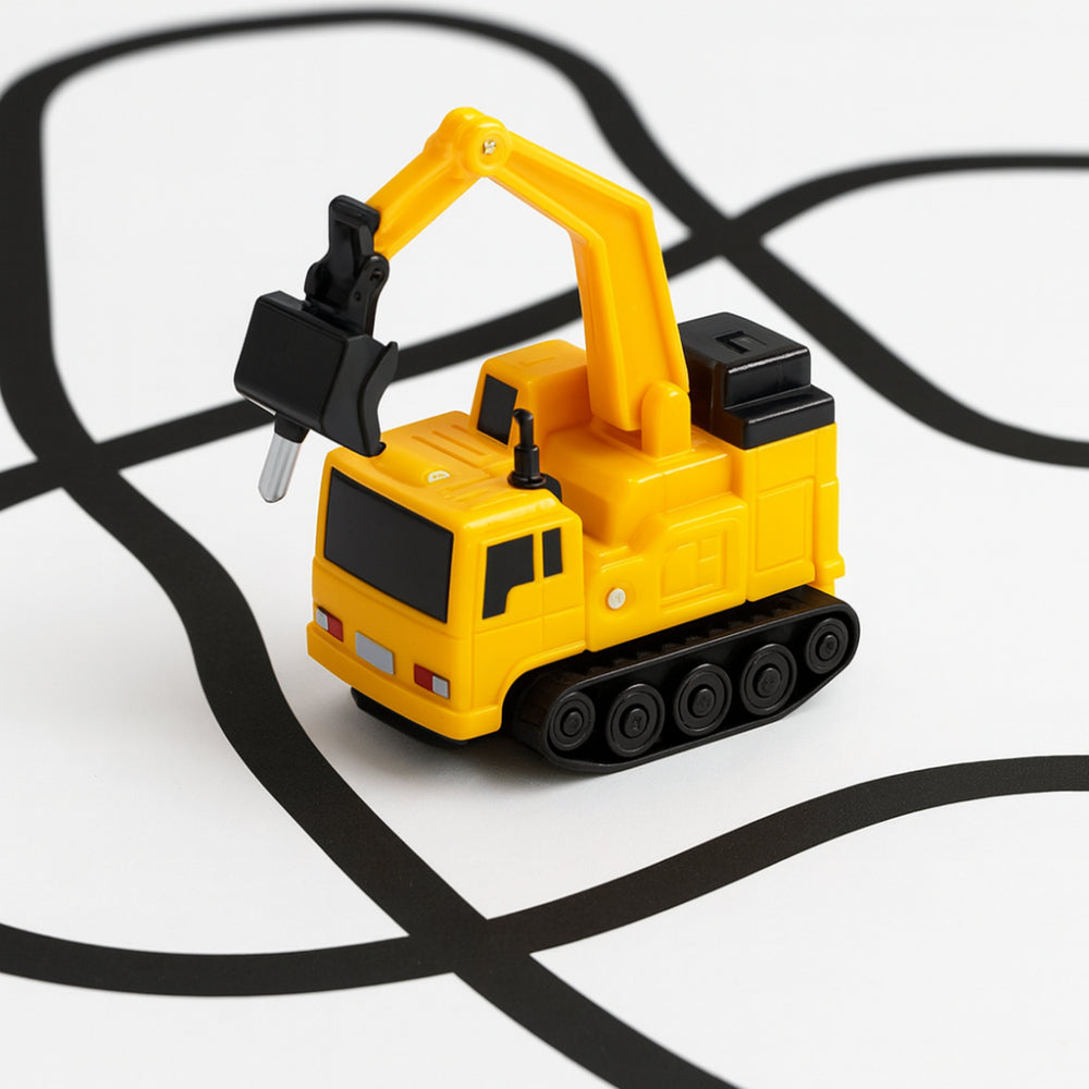 Interaktives Spielzeugauto für Kinder, das Linien folgt und als Lernfahrzeug dient 3