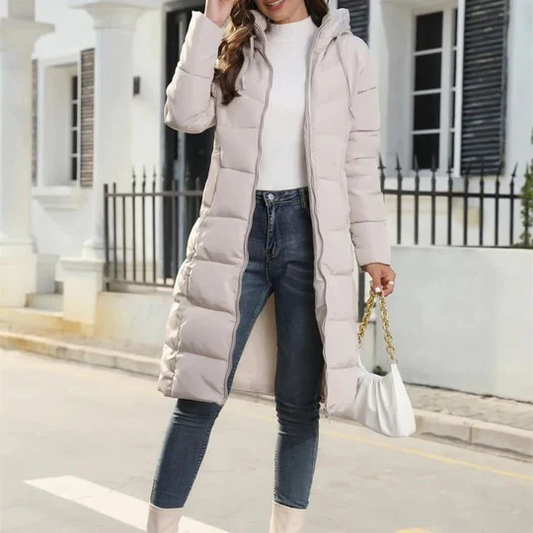 Jacke Damen | Lange Daunenjacke für Winteraktivitäten