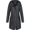 Jacke Damen | Wasserdichte Lange Jacke für Außenbekleidung in allen Jahreszeiten