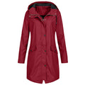 Jacke Damen | Wasserdichte Outdoor-Jacke für Plus-Size Frauen