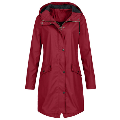 Jacke Damen | Wasserdichte Outdoor-Jacke für Plus-Size Frauen