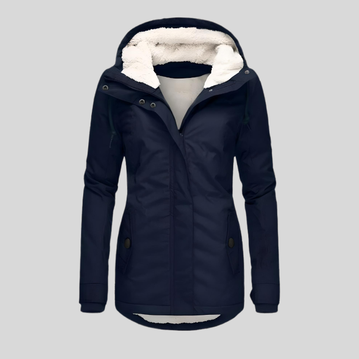 Jacke Damen | Wasserdichte Winterjacke Mit Kapuze Für Kalte Tage