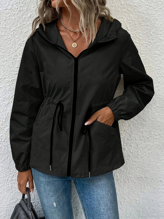 Jacke Damen | Wasserfeste Outdoorjacke für Frühling, Herbst, Winter