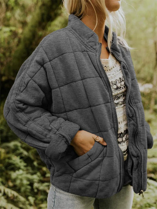 Jasmine | Stylische Steppjacke mit Reißverschluss