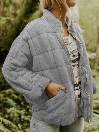 Jasmine | Stylische Steppjacke mit Reißverschluss