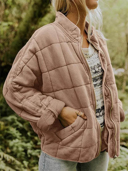 Jasmine | Stylische Steppjacke mit Reißverschluss