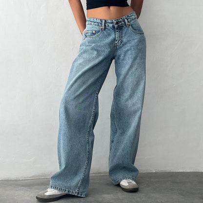 Jeans Damen | Weitbein-Jeans für Freizeit und Streetwear