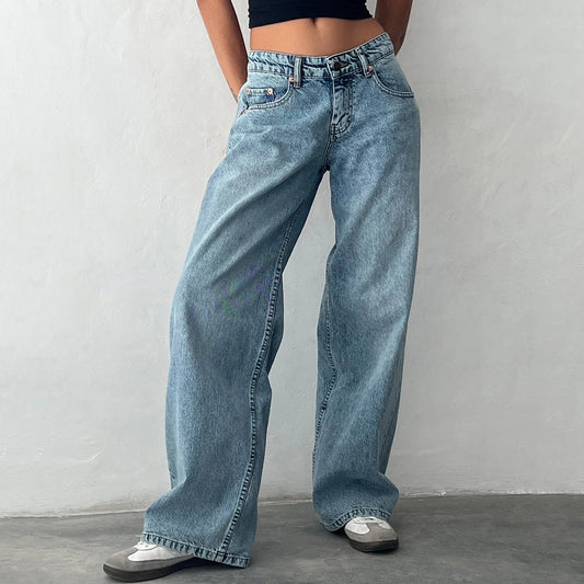 Jeans Damen | Weitbein-Jeans für Freizeit und Streetwear