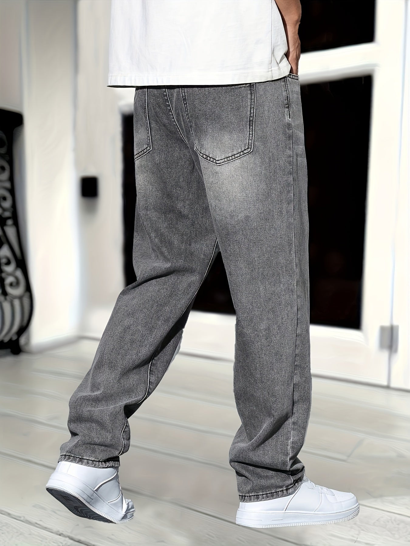 Jeans Herren | Denim Jeans Gerade Passform Für Alle Jahreszeiten
