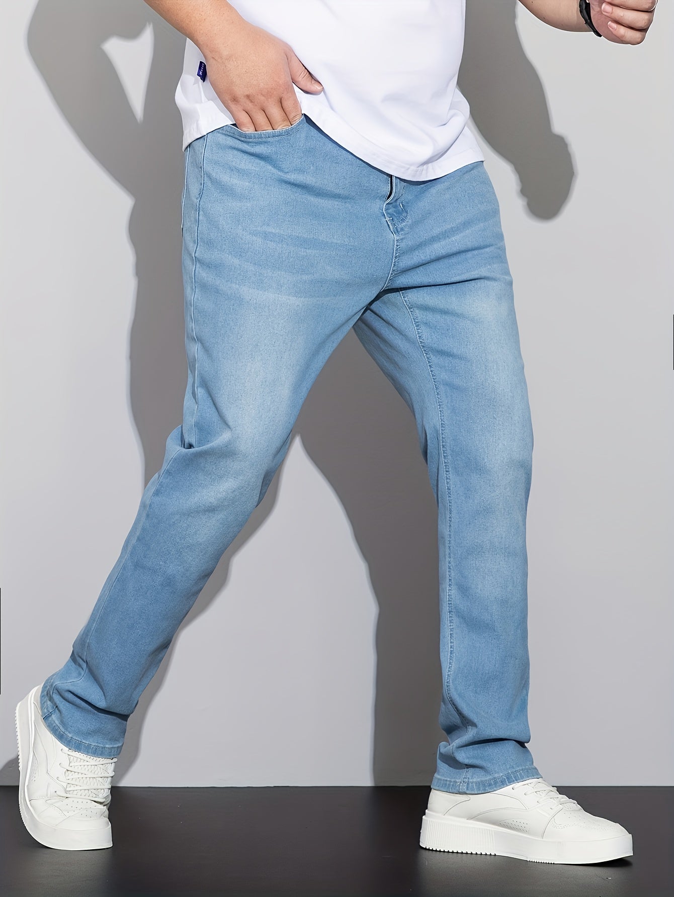 Jeans Herren | Slim Fit Super Stretch Denim für den täglichen Gebrauch
