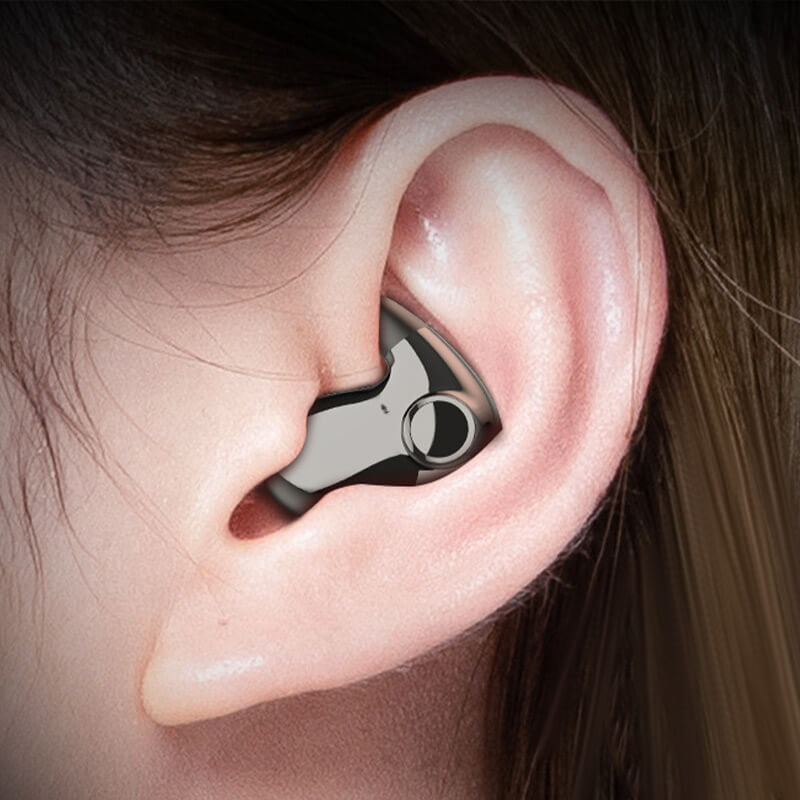 Kabellose Bluetooth-Ohrhörer mit Geräuschunterdrückung im Ohr 