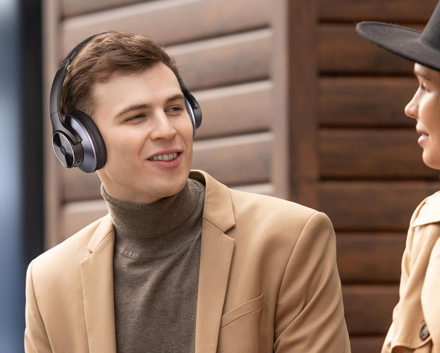 Kabellose Bluetooth Kopfhörer mit Aktiver Geräuschunterdrückung – 35 dB Noise Cancelling, Hi-Res Audio und Komfortablem Design