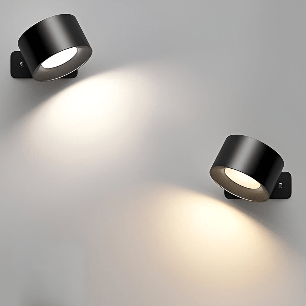 Kabellose Wandlampe mit Dimmfunktion und 360° Drehung – Magnetische Montage für Flexible Beleuchtung