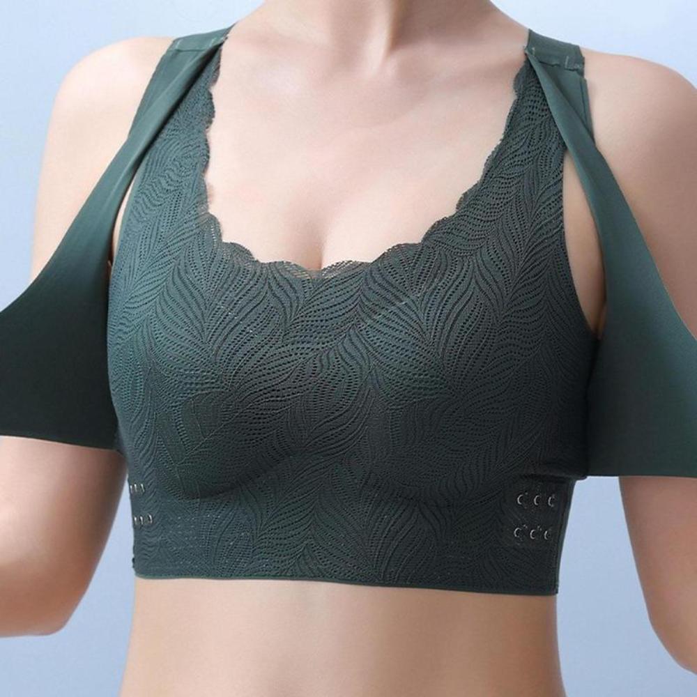 Drahtloser Shaper-BH mit Push-up-Effekt und Rückenstütze – bequemer BH für aktive Frauen