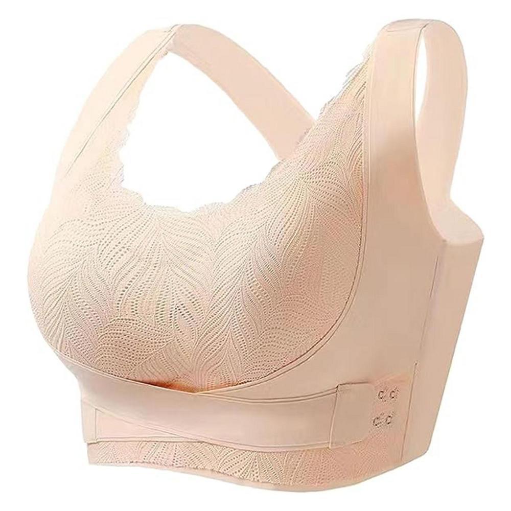 Drahtloser Shaper-BH mit Push-up-Effekt und Rückenstütze – bequemer BH für aktive Frauen