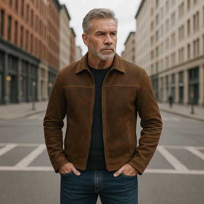 Kane – Zeitlose Kunstlederjacke
