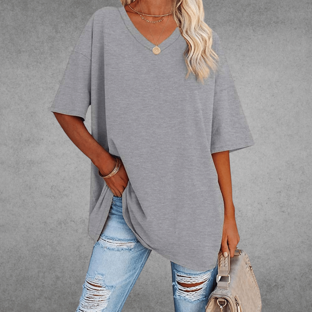 Kate™ V-Ausschnitt T-Shirt 12