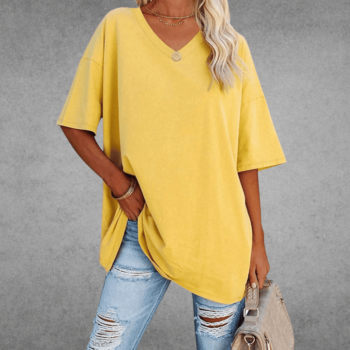 Kate™ V-Ausschnitt T-Shirt 14
