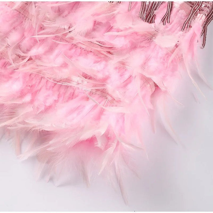 Chloé | Cocktailkleid mit Fransen