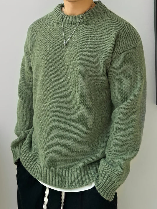 Klassischer Herrenpullover für mühelosen Style