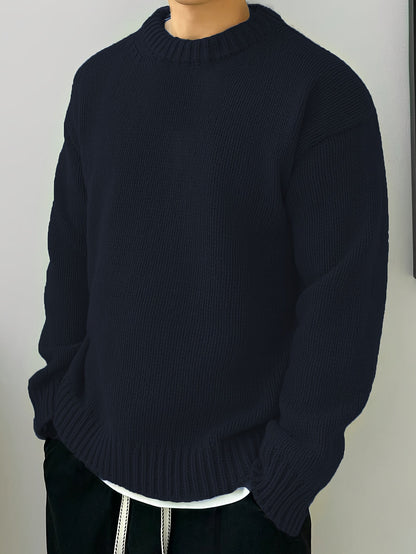 Klassischer Herrenpullover für mühelosen Style