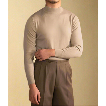 Klassischer Rollkragenpullover für Herren