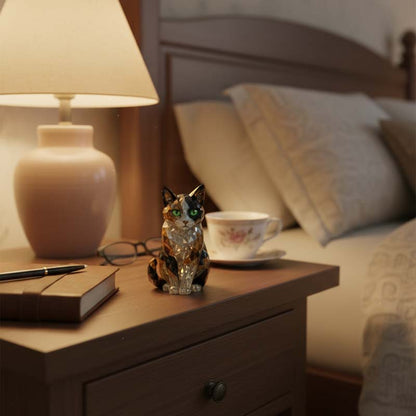 Kristallkatzen-Adventskalender 2025 – 24-tägiger Kalender mit Katzenfiguren für Sammler 5