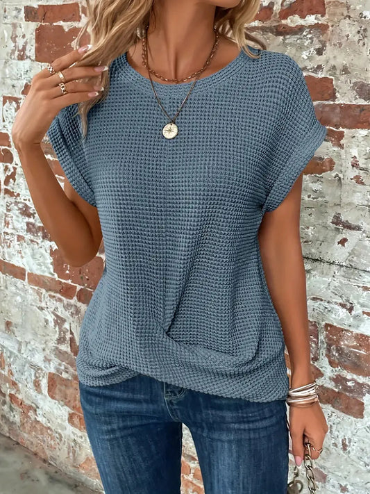Kurzarm-T-Shirt | Oberteile Damen für Sommer und Freizeit