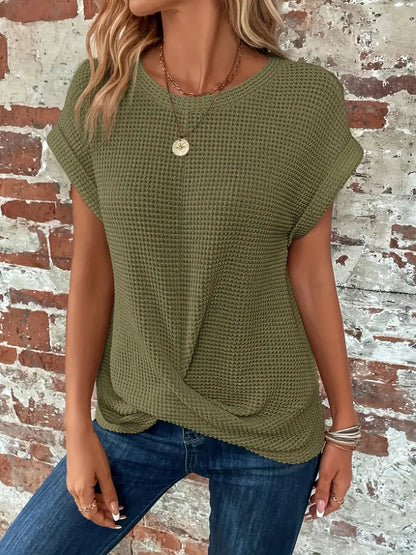 Kurzarm-T-Shirt | Oberteile Damen für Sommer und Freizeit