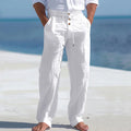 Herren-Shorts | Leichte Sommerhose für Herren mit Knopfverschluss