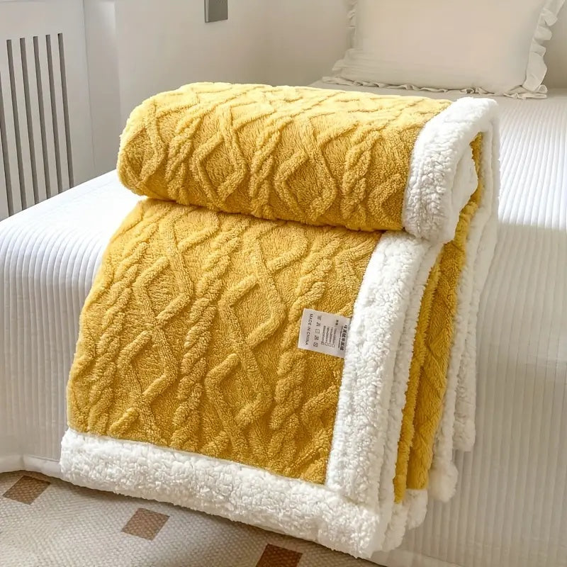Kuschelige Sherpa-Decke 8