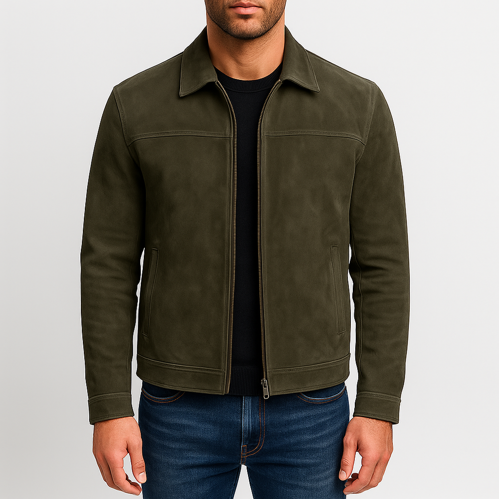 LUXEOUTFIT | Klassische Reißverschlussjacke 1