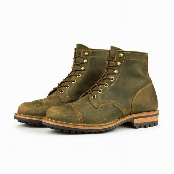 LUXEOUTFIT | Lederstiefeletten 4