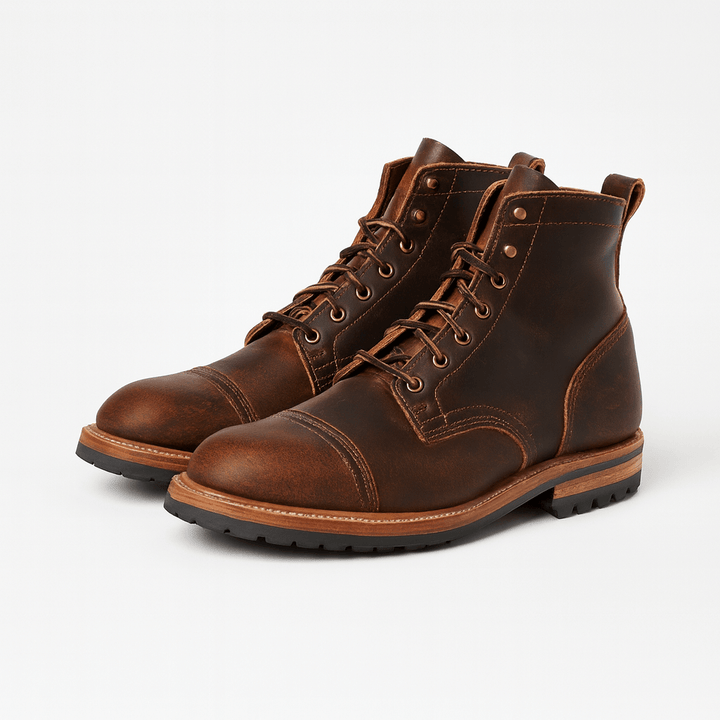LUXEOUTFIT | Lederstiefeletten 6