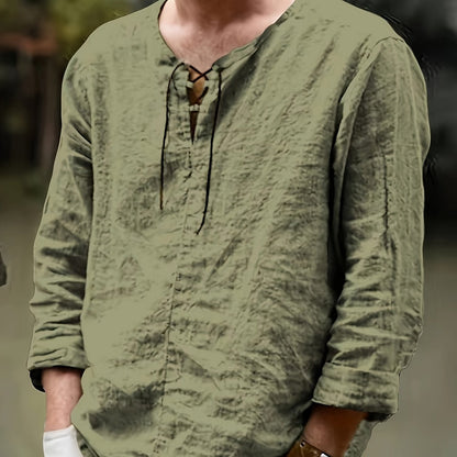 Langarmshirt Herren | Herren Langarm Poloshirt Für Frühling und Herbst