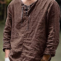 Langarmshirt Herren | Herren Langarm Poloshirt Für Frühling und Herbst