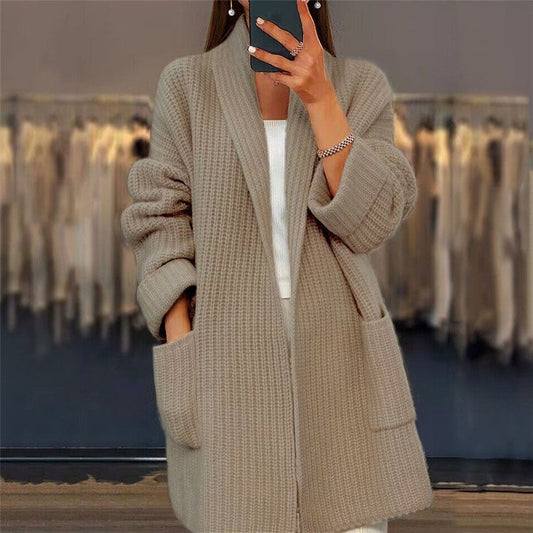 Langer Cardigan | Damen-Oberbekleidung für Herbst/Winter