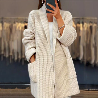 Langer Cardigan | Damen-Oberbekleidung für Herbst/Winter